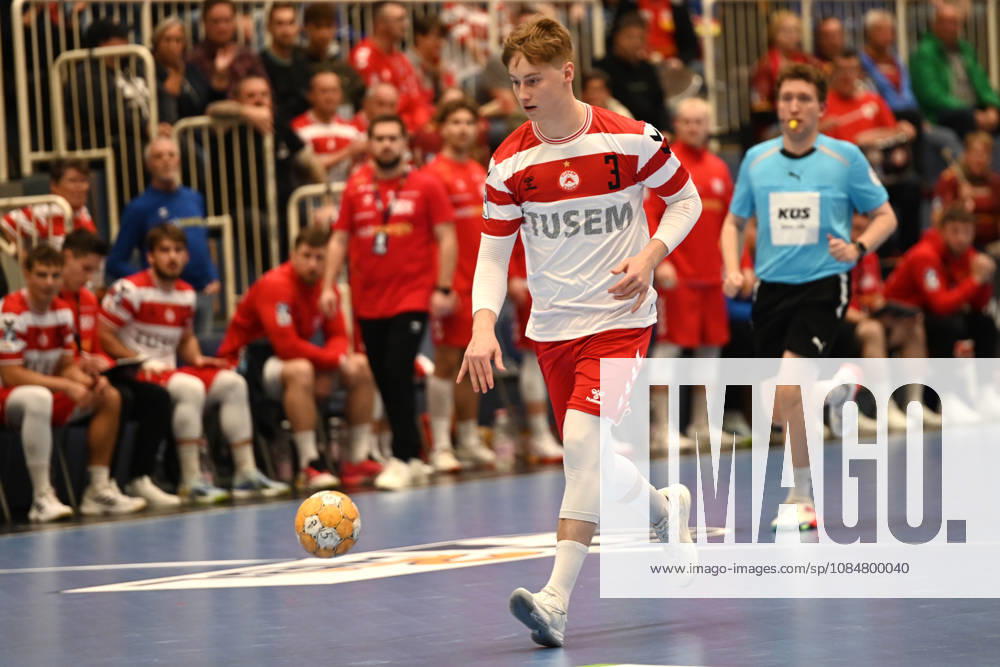 Felix Mart TuSEM Essen vs. TV Emsdetten, October 19, 2026, Felix Mart TuSEM Essen, 2nd Handball Bundesliga, TuSEM Essen vs. TV Emsdetten on October 19, 2026, at the Sporthalle am Hallo, Essen. Final score: 32–25 in front of 2,132 spectators