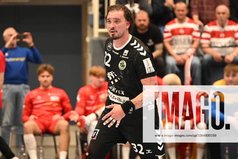 Marcel Timm TuSEM Essen vs. TV Emsdetten, October 19, 2026, Marcel Timm, TV Emsdetten, 2nd Handball Bundesliga: TuSEM Essen vs. TV Emsdetten on October 19, 2026, at the Sporthalle am Hallo, Essen. Final score: 32–25 in front of 2,132 spectators