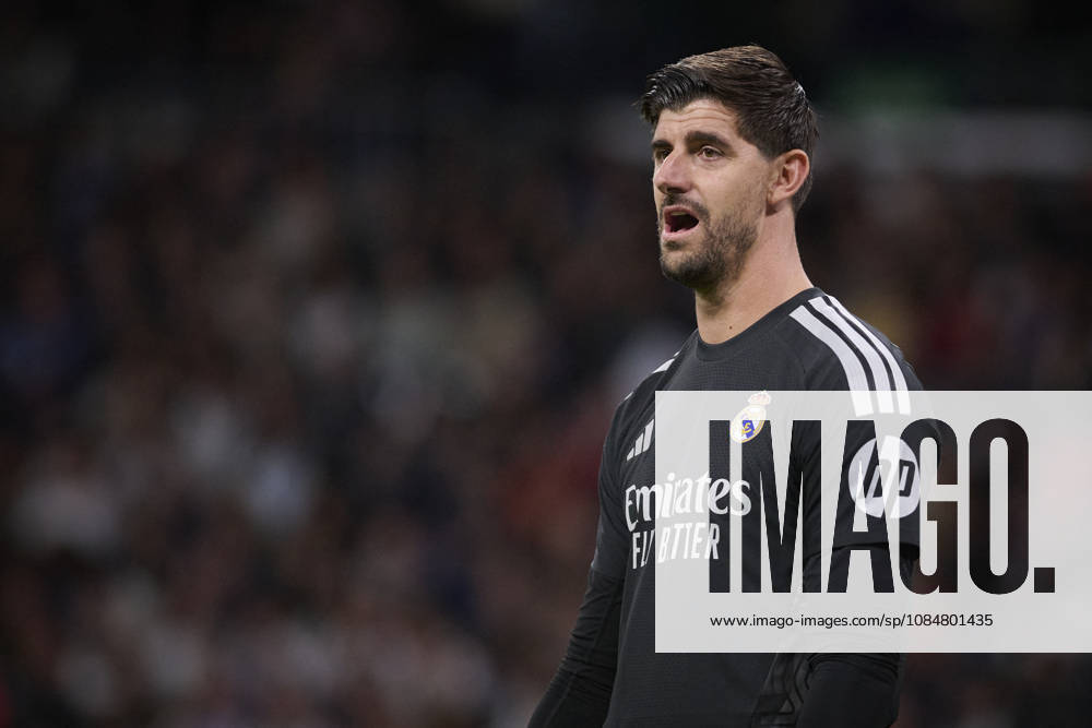 LaLiga - Real Madrid CF v Sevilla FC Real Madrid CF’s Thibaut Courtois during La Liga match. October 18 ,2026. Photo by Ropero AlterPhotos ABACAPRESS.COM Madrid Madrid Spain