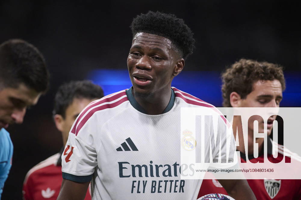 LaLiga - Real Madrid CF v Sevilla FC Real Madrid CF’s Aurelien Tchouameni dejected during La Liga match. October 18 ,2026. Photo by Ropero AlterPhotos ABACAPRESS.COM Madrid Madrid Spain