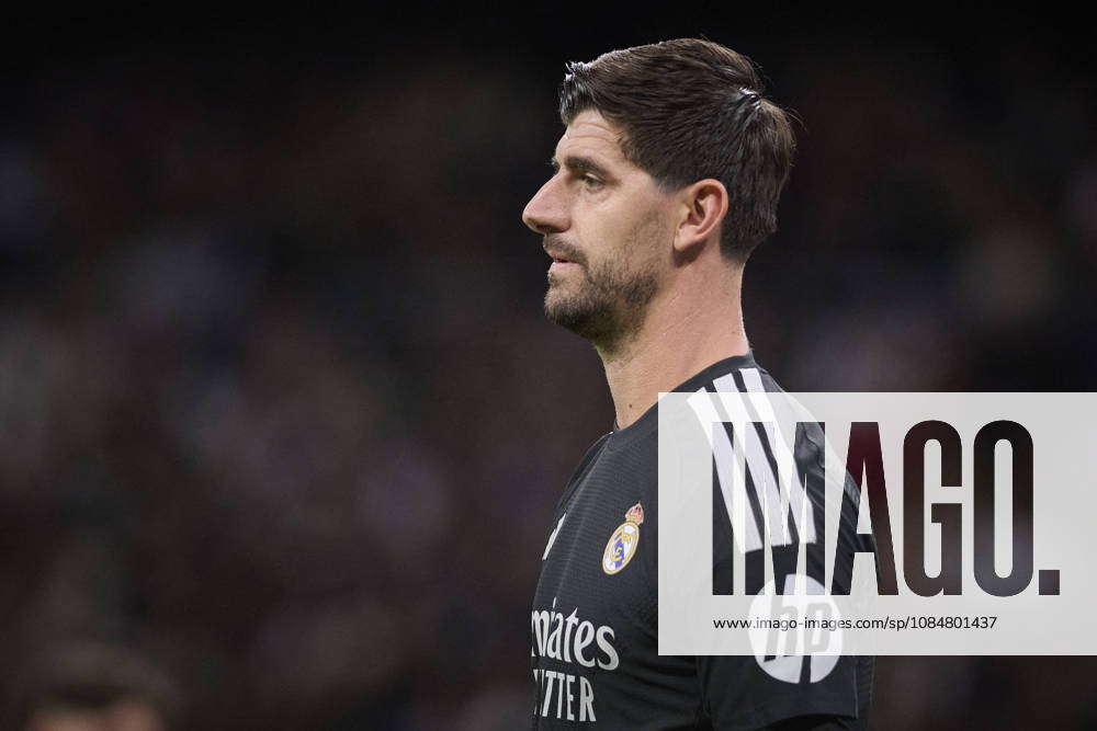 LaLiga - Real Madrid CF v Sevilla FC Real Madrid CF’s Thibaut Courtois during La Liga match. October 18 ,2026. Photo by Ropero AlterPhotos ABACAPRESS.COM Madrid Madrid Spain