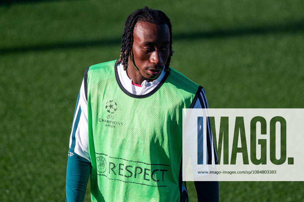 IPA89945049 - MADRID, SPAIN - OCTOBER 20: Yan Diomande of Real Madrid CF during training the day before Matchday 3 of the 2026 27 UEFA Champions League group stage at Ciudad Real Madrid on October 20, 2026, in Madrid, Spain. during the Real Madrid press conference, PK, Pressekonferenz following the UEFA Champions League soccer match in Madrid, Spain, on October 20, 2026