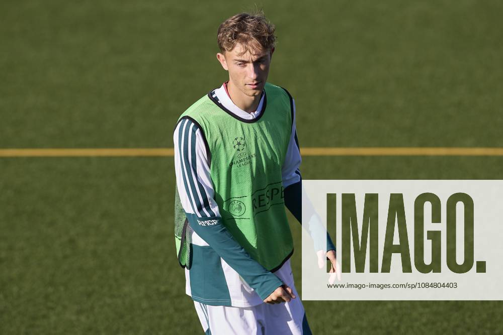 Dean Huijsen (Real Madrid CF) is seen in action during a training session on the eve of the UEFA Champions League 2026 2027 match between Real Madrid CF and RB Leipzig..Real Madrid CF is holding its final training session ahead of its third UEFA Champions League game. UEFA Champions League 2026 2027 - Real Madrid CF Training Session In Madrid, Spain - 20 Oct 2026 - ZUMAs197 20261020_aaa_s197_022