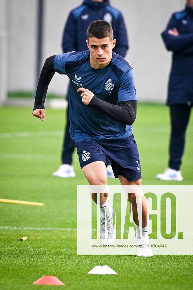 Club Brugge v RC Lens - UEFA Champions League preparations Club Brugge s Nicolo Tresoldi pictured during a training session of football team Club Brugge KV, on Tuesday 20 October 2026 at the team s basecamp in Westkapelle (Knokke-Heist), Belgium, as preparation for the the UEFA Champions League game against RC Lens. (Photo News Elias Rom) Knokke-Heist Belgium
