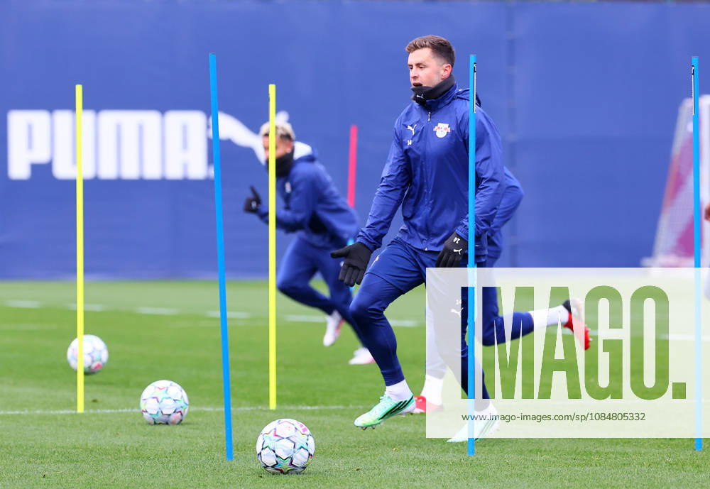 RB Leipzig Champions League Training, Leipzig, October 20, 2026, RB Academy, UEFA Champions League, RB Leipzig s final training session the day before Real Madrid vs. RB Leipzig, Pictured: Christoph Baumgartner, 14, RB Leipzig, Picture Point