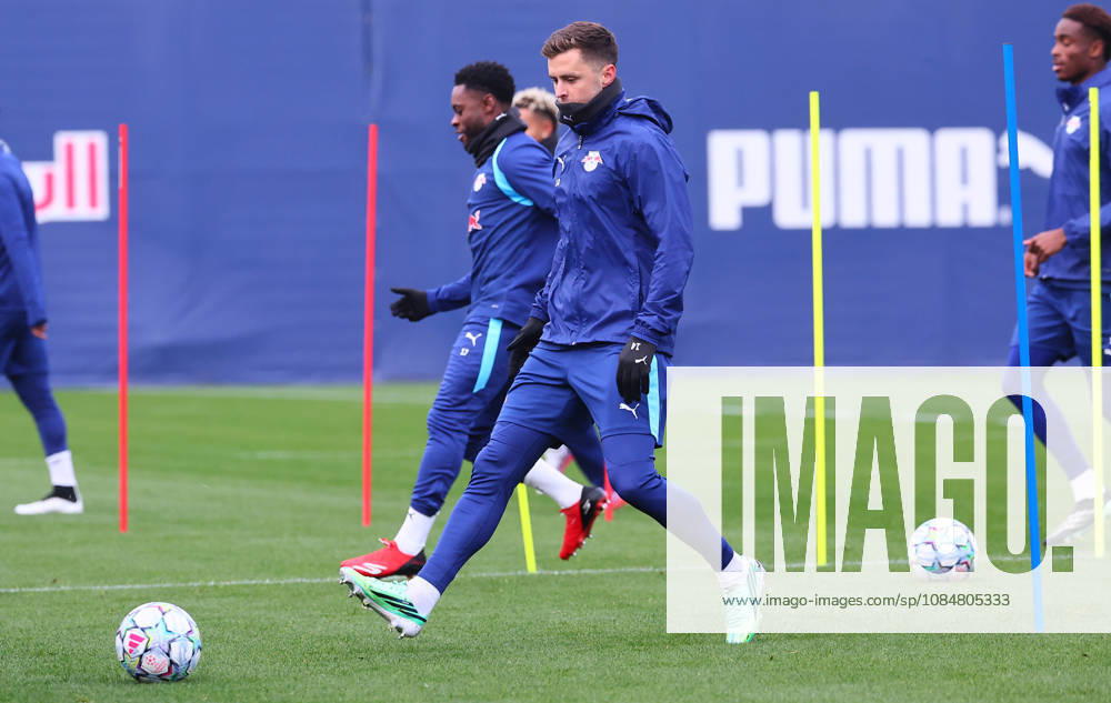 RB Leipzig Champions League Training, Leipzig, October 20, 2026, RB Academy, UEFA Champions League, RB Leipzig s final training session the day before Real Madrid vs. RB Leipzig, Pictured: Christoph Baumgartner, 14, RB Leipzig, Picture Point