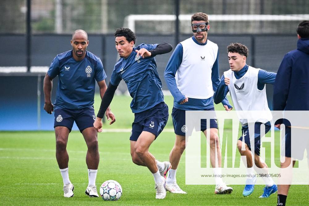 Club Brugge v RC Lens - UEFA Champions League preparations Club Brugge Cheveyo Tsawa and Brandon Mechele pictured during a training session of football team Club Brugge KV, on Tuesday 20 October 2026 at the team s basecamp in Westkapelle (Knokke-Heist), Belgium, as preparation for the the UEFA Champions League game against RC Lens. (Photo News Elias Rom) Knokke-Heist Belgium
