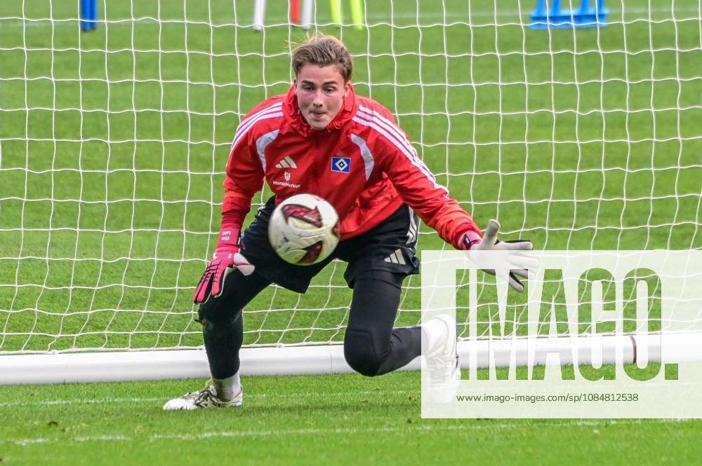 Elias Lahti, HSV in Action: Germany, Hamburg, Volksparkstadion, Soccer, Bundesliga 1, Hamburger SV Training Session