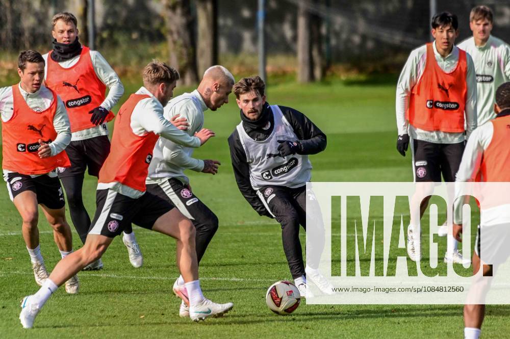 Marcus Mathisen, Louis Oppie, Connor Metcalfe, St. Pauli, Germany, Hamburg, Training Facility on Kollaustrasse, Soccer, 2. Bundesliga, FC St. Pauli