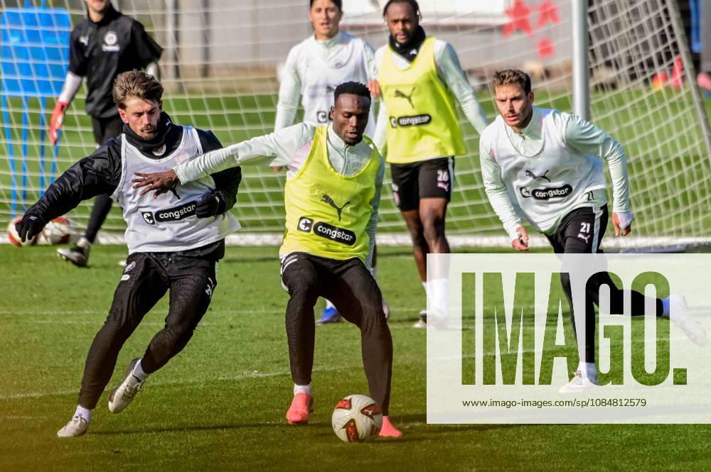 Connor Metcalfe, Abdoulie Ceesay, Lars Ritzka, Pauli, Germany, Hamburg, Training Facility on Kollaustrasse, Soccer, 2. Bundesliga, FC St. Pauli