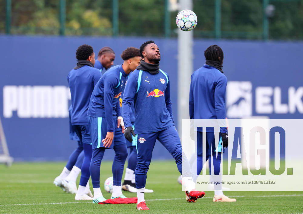 RB Leipzig Training: Champions League, Leipzig, October 20, 2026, RB Academy, UEFA Champions League, RB Leipzig s final training session the day before Real Madrid vs. RB Leipzig. Pictured: Ridle Baku, 17, RB Leipzig, Picture Point