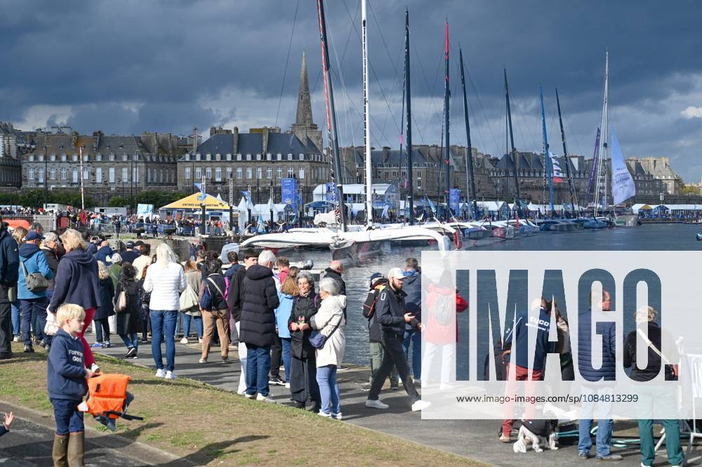ROUTE DU RHUM PHOTOPQR OUEST FRANCE ELSA RANCEL OUEST-FRANCE ; SAINT-MALO ; 20 10 2026 ; ROUTE DU RHUM Ouverture du village de la Route du Rhum, à Saint-Malo (Ille-et-Vilaine), le 20 octobre 2026. 1,2 million de visiteurs sont attendus pour cette édition. Dans quelques jours, 118 skippers en solitaire sur leurs bateaux prendront le départ de la 13ème édition La Route du Rhum Destination Guadeloupe dont le départ sera donné au large de Saint-Malo le dimanche 1er novembre 2026 à 13h02. Photo : ELSA RANCEL OUEST-FRANCE SAINT-MALO; 20 10 2026 opening of the Route du Rhum race village. SAINT-MALO France