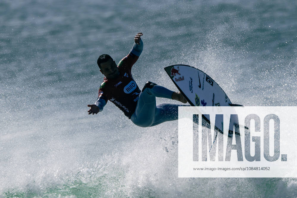 Meo Rip Curl Pro Portugal - Men Quarter Finals Italo Ferreira of Brazil competes during the Meo Rip Curl Pro Portugal at Praia dos Supertubos in Peniche, Portugal, on October 20, 2026. Peniche Leiria Portugal