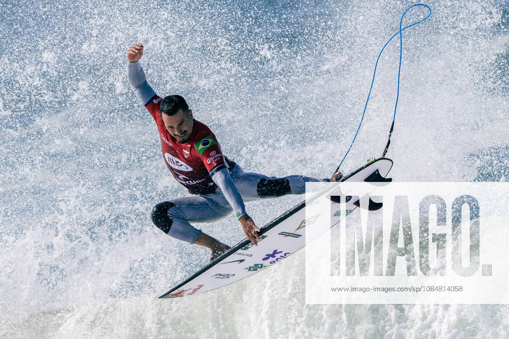 Meo Rip Curl Pro Portugal - Men Quarter Finals Italo Ferreira of Brazil competes during the Meo Rip Curl Pro Portugal at Praia dos Supertubos in Peniche, Portugal, on October 20, 2026. Peniche Leiria Portugal