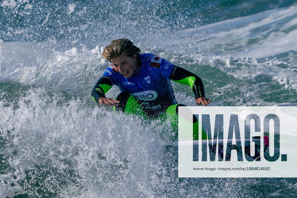 Meo Rip Curl Pro Portugal - Women Quarter Finals Erin Brooks of Canada competes during the Meo Rip Curl Pro Portugal at Praia dos Supertubos in Peniche, Portugal, on October 20, 2026.