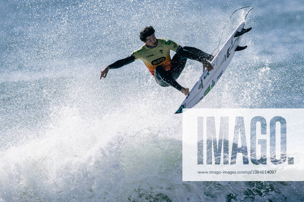 Meo Rip Curl Pro Portugal - Men Quarter Finals Yago Dora of Brazil competes during the Meo Rip Curl Pro Portugal at Praia dos Supertubos in Peniche, Portugal, on October 20, 2026. Peniche Leiria Portugal