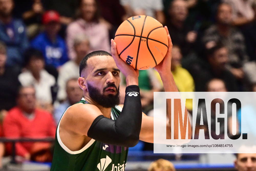 Amine Noua (Malaga) in action during men s Basketball Champions League, group E, 2nd round, BK KVIS Pardubice vs Unicaja Malaga, in Pardubice, Czech Republic, October 20, 2026. (CTKxPhoto JosefxVostarek) CTKPhotoP2026102006731 CTKPhotoP2026102006731