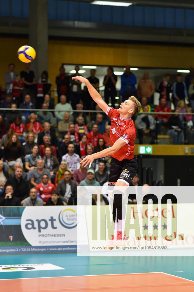 Serve, Daniel Sulista, TV Rottenburg, 16 TV Rottenburg vs. SWD powervolleys Düren, Volleyball, Men s Bundesliga 1, Matchday 1, Match 1006, 2026–2027 season, October 20, 2026, TV Rottenburg vs. SWD powervolleys Düren, Volleyball, Men s 1st Bundesliga, Matchday 1, Match 1006, 2026–2027 season, October 20, 2026, Rottenburg