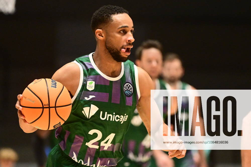Cameron Hunt (Malaga) is seen during men s Basketball Champions League, group E, 2nd round, BK KVIS Pardubice vs Unicaja Malaga, in Pardubice, Czech Republic, October 20, 2026. (CTKxPhoto JosefxVostarek) CTKPhotoP2026102007246 CTKPhotoP2026102007246