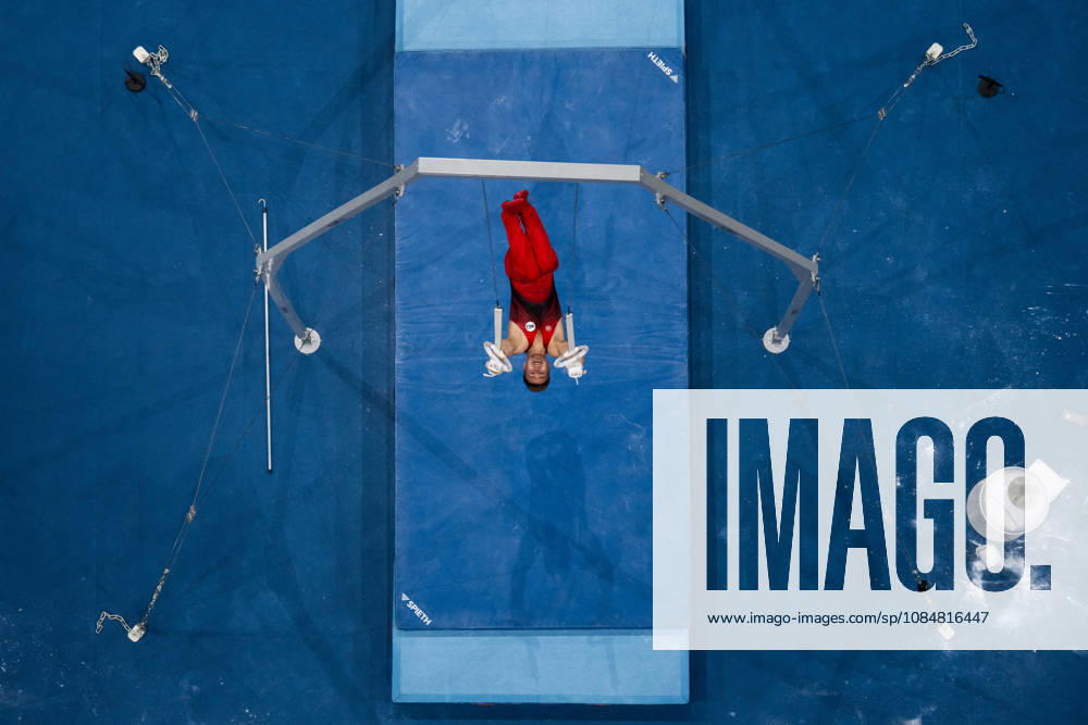 Daniel Marinov of Russia competes on the parallel bars during the men’s team final on day four of the 2026 Artistic Gymnastics World Championships on October 20, 2026 in Rotterdam. Photo by Joel Marklund, BILDBYRÅN. Code: JM JM0861 bbeng artistic gymnastics gymnastics world championships team final