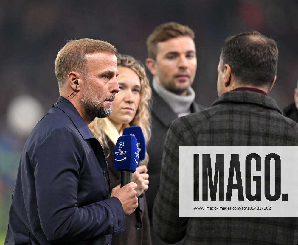 2026–2027 UEFA Champions League, Matchday 3, VfB Stuttgart vs. Atlético Madrid, at the MHP Arena in Stuttgart, Coach Sebastian Hoeneß of Stuttgart during an interview