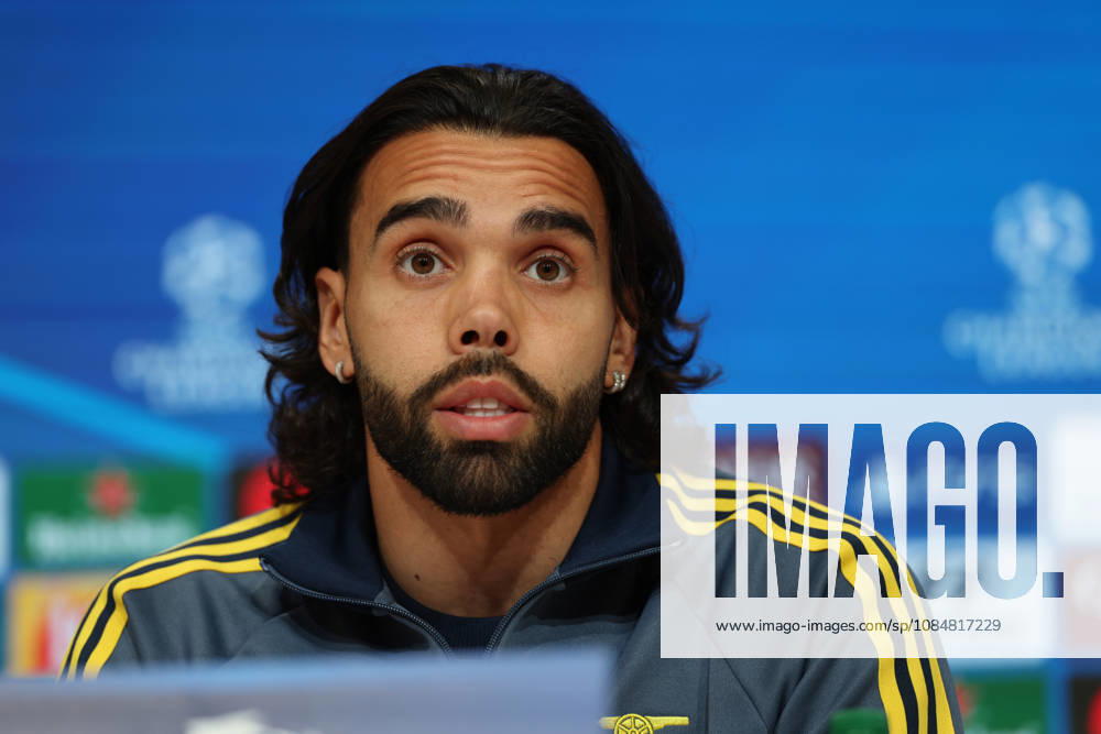 David Raya, Arsenal FC, No. 01 at the press conference, GER, press conference, Arsenal FC, soccer, UEFA Champions League, Matchday 3, group stage, 2026–2027 season, October 20, 2026, GER, press conference, Arsenal FC, soccer, UEFA Champions League, Matchday 3, group stage, 2026–2027 season, October 20, 2026, Munich