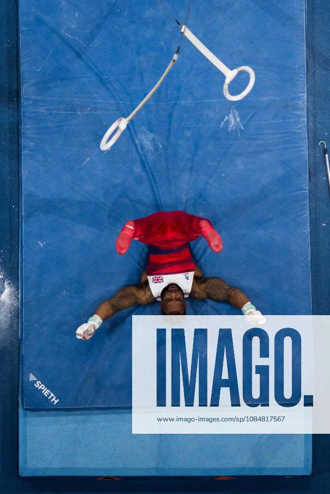 Courtney Tulloch of Great Britain warms up during the men’s team final on day four of the 2026 Artistic Gymnastics World Championships on October 20, 2026 in Rotterdam. Photo by Joel Marklund, BILDBYRÅN. Code: JM JM0861 bbeng artistic gymnastics gymnastics world championships team final
