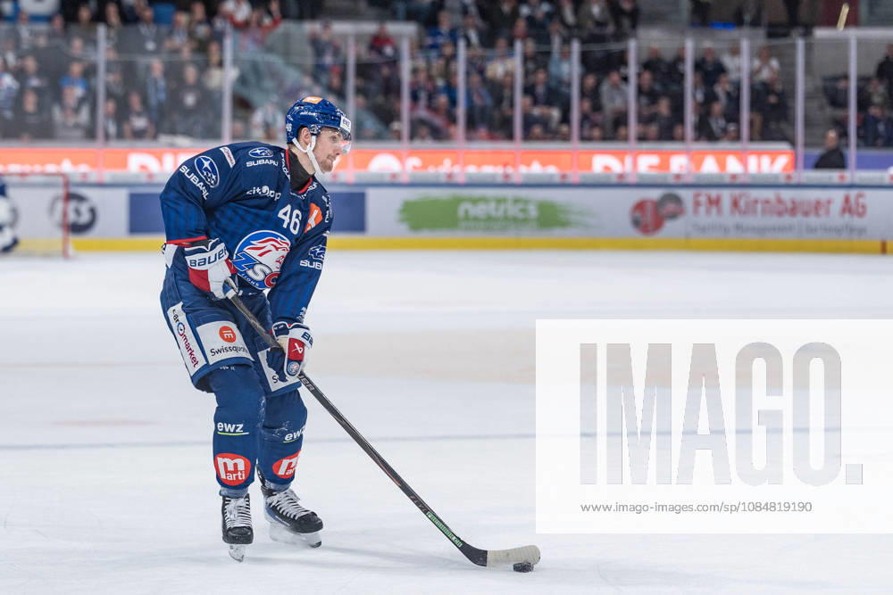 Zurich, Swiss Life Arena, National League: ZSC Lions vs. HC Davos, 46 Dean Kukan, ZSC Zurich, Swiss Life Arena, Zurich, Switzerland