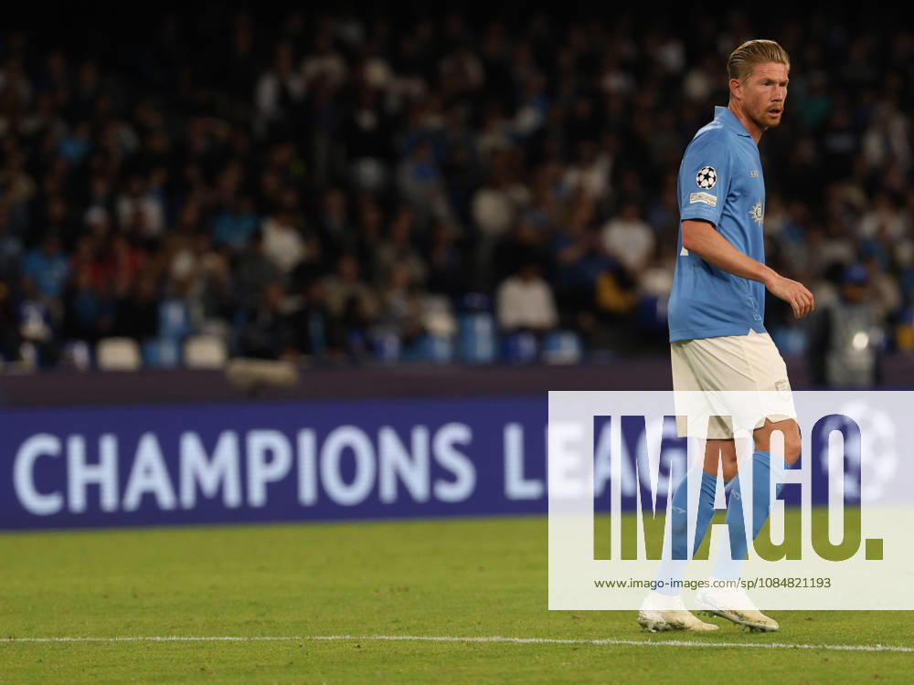 Kevin De Bruyne OF SSC Napoli during the European Champions League football match on 20 10 2026 between SSC Napoli and FC Bodo¸ Glimt at the Diego Armando Maradona Stadium in Naples Napoli Italia - ZUMAs236 20261020_aap_s236_038