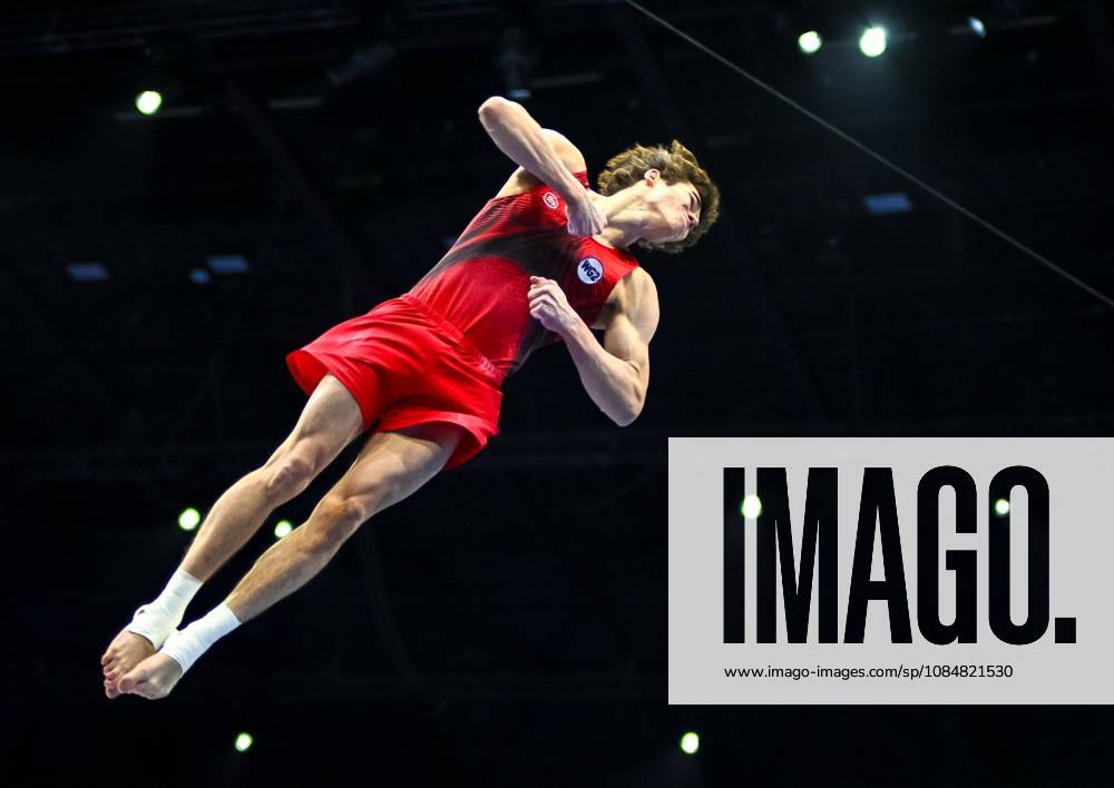 Netherlands Artistic Gymnastics World Championships 9269253 20.10.2026 Savelii Sieedin of Team World Gymnastics Neutral Athletes 2 competes on the vault during the men s team final of the 2026 World Artistic Gymnastics Championships in Rotterdam, the Netherlands. Alexey Filippov Sputnik Rotterdam Netherlands