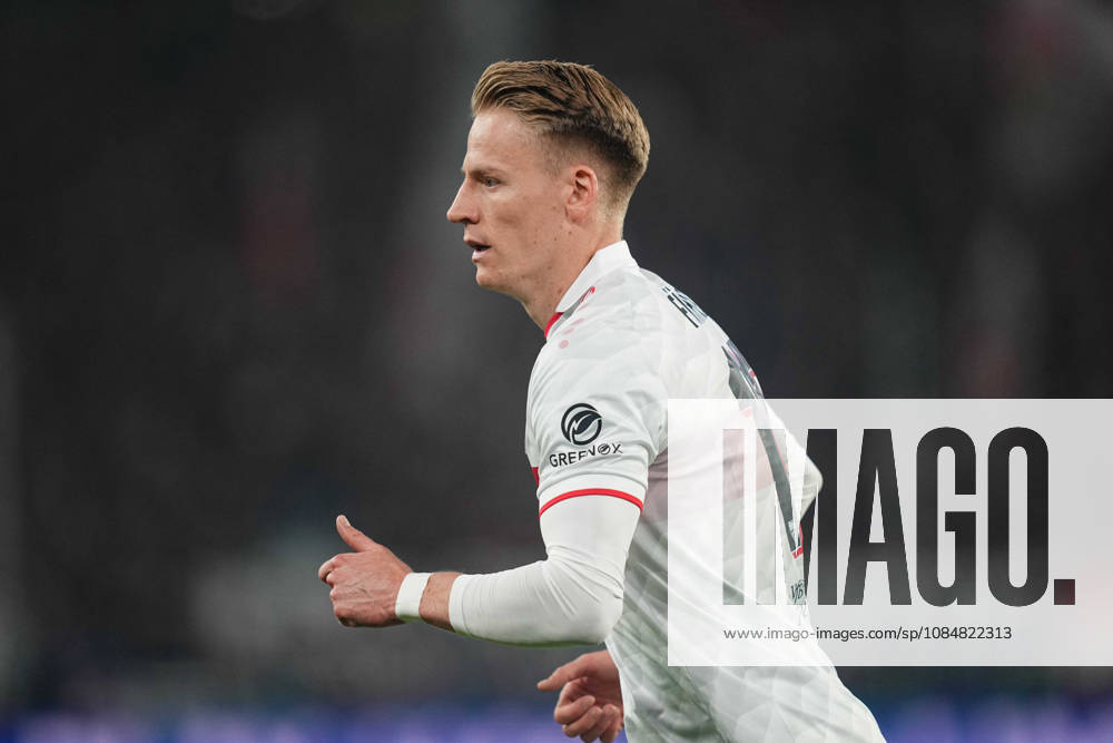 Chris Fuhrich of VfB Stuttgart during the match between VfB Stuttgart and Atlético Madrid in the group stage of the UEFA Champions League at MHPArena in Stuttgart, Germany, on October 20, 2026. DeFodi Images