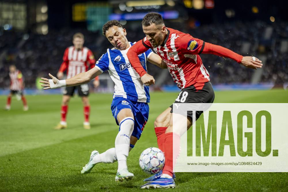 PORTO - (lr) PepÃª of FC Porto and Filip Kostic of PSV Eindhoven during the UEFA Champions League match between FC Porto and PSV Eindhoven at the Estadio Do Dragao, on 20 October 2026 in Porto, Portugal. MORITZ MUELLER ANP ANPxSportx IVx 573102673 originalFilename: 573102673