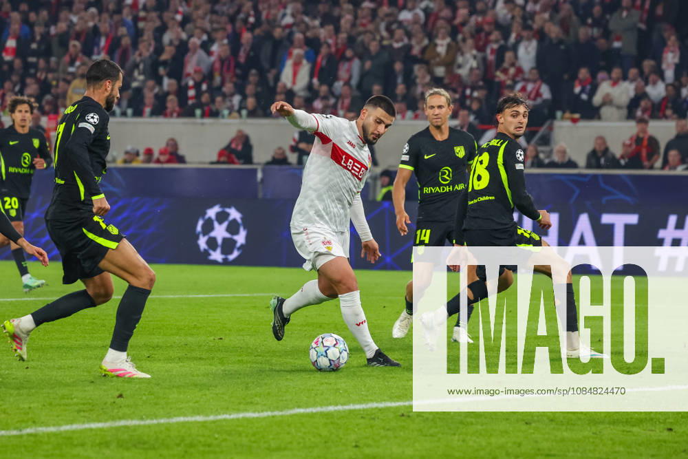 VfB Stuttgart vs. Atlético Madrid Germany, Stuttgart, October 20, 2026, Soccer, UEFA Champions League, 2026–2027 Season, VfB Stuttgart vs. Atlético Madrid, Deniz Undav, VfB Stuttgart