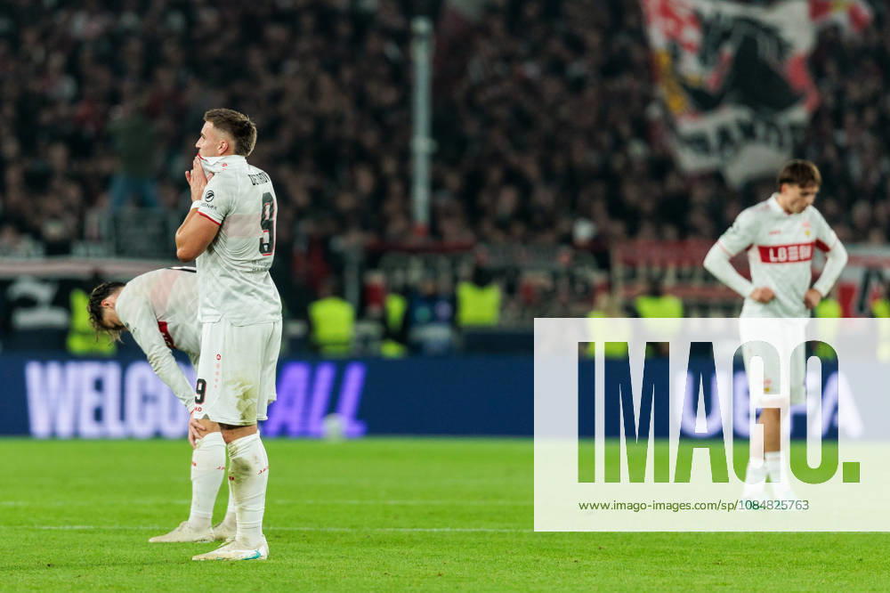 Ermedin Demirovic (VfB Stuttgart, 9) frustrated after the UEFA Champions League match between VfB Stuttgart vs. Atletico de Madrid at Arena Stuttgart on matchday 3 of the UEFA Champions League on October 20, 2026 in Stuttgart, Germany. Baden-Wuerttemberg Germany