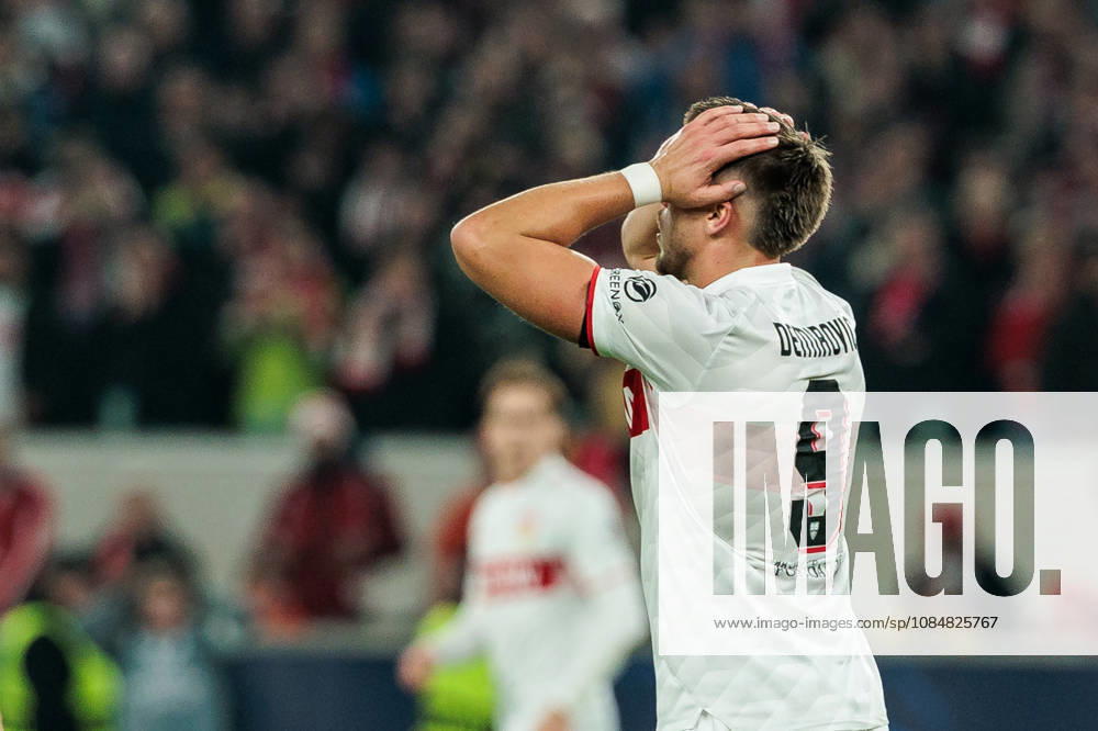 Ermedin Demirovic (VfB Stuttgart, 9) frustrated during the UEFA Champions League match between VfB Stuttgart vs. Atletico de Madrid at Arena Stuttgart on matchday 3 of the UEFA Champions League on October 20, 2026 in Stuttgart, Germany. Baden-Wuerttemberg Germany
