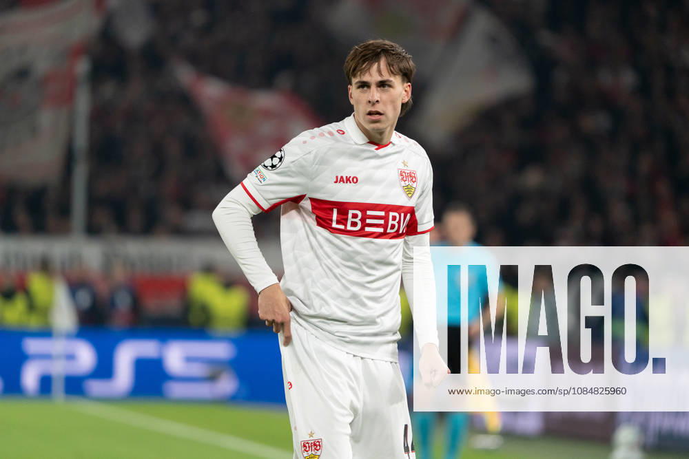 Leo Sauer, VfB Stuttgart, 44, Portrait, GER, VfB Stuttgart vs. Atlético Madrid, Soccer, UEFA Champions League, Matchday 3, 2026–2027 Season, October 20, 2026, GER, VfB Stuttgart vs. Atlético Madrid, soccer, UEFA Champions League, Matchday 3, 2026–2027 season, October 20, 2026, Stuttgart