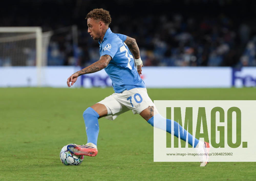 Noa Lang OF SSC Napoli during the European Champions League football match on 20 10 2026 between SSC Napoli and FC BodoÂ¸ Glimt at the Diego Armando Maradona Stadium in Naples Napoli Vs Arsenal Of The Europa Champions League 2026 27 - ZUMAs236 20261020_aap_s236_094