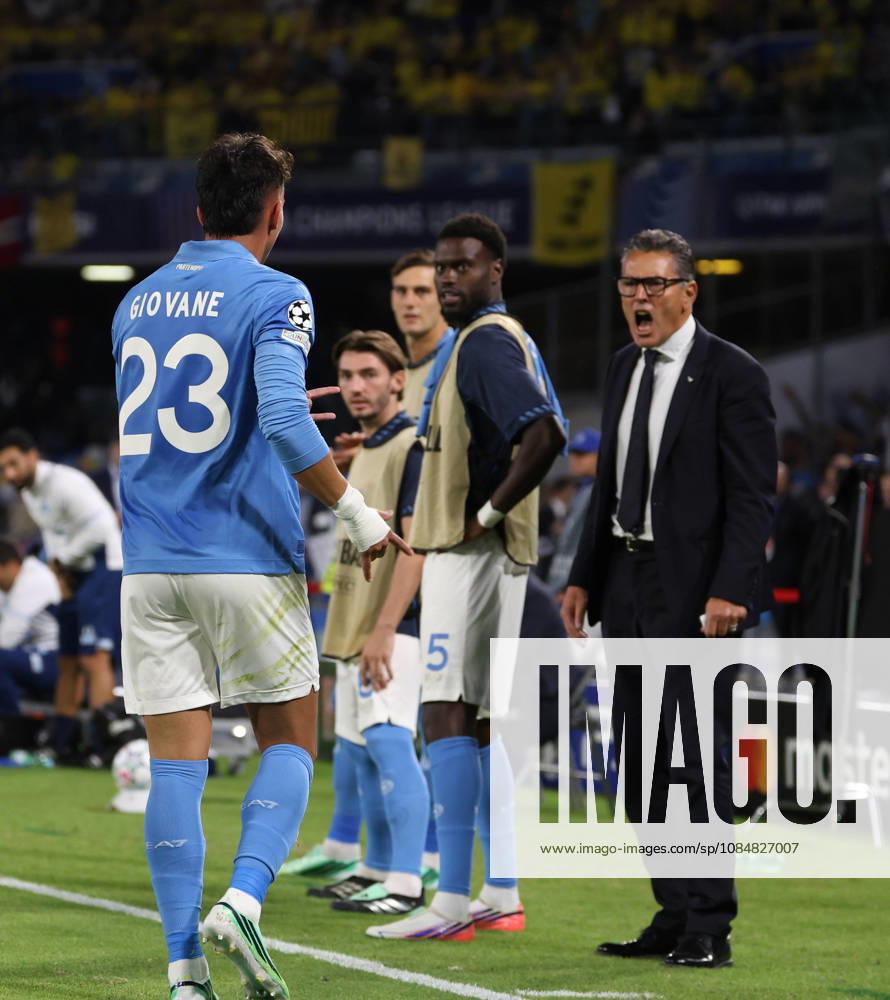Goal the Giovane Santana OF SSC Napoli during the European Champions League football match on 20 10 2026 between SSC Napoli and FC Bodo¸ Glimt at the Diego Armando Maradona Stadium in Naples Napoli Italia - ZUMAs236 20261020_aap_s236_139