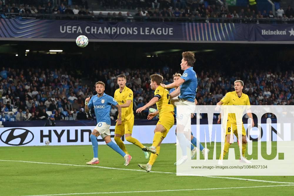 Foto IPP Felice De Martino Napoli 20 10 2026 Calcio Champions League 2026-2027 Napoli - Bodo Glimt Nella foto: Secondo gol di Scott McTominay Italy Photo Press World Copyright Napoli italy Italia ITALY