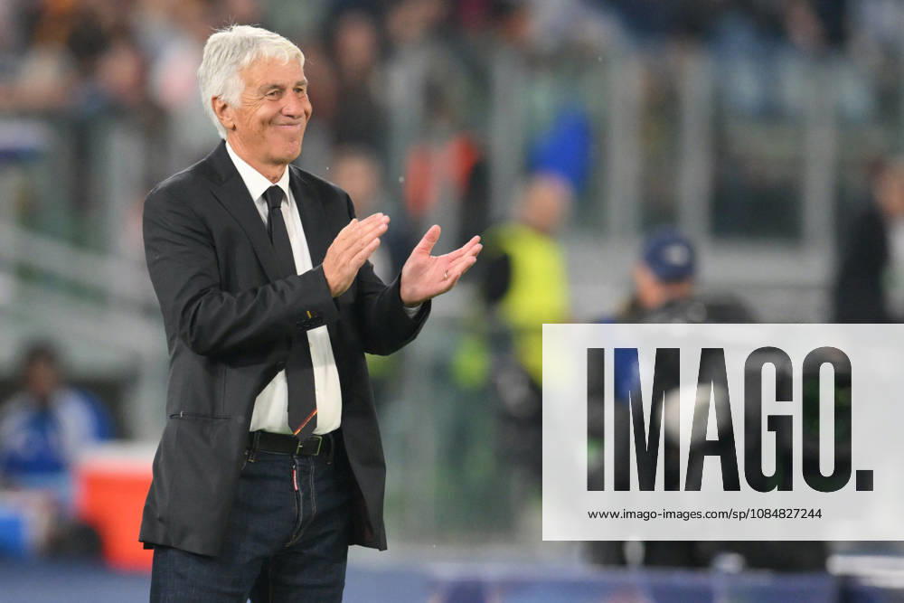 20th October 2026; Stadio Olimpico, Rome, Italy; UEFA Champions League Football, Roma versus Slovan Bratislava; Giampiero Gasperini head coach of Roma AllShotLive