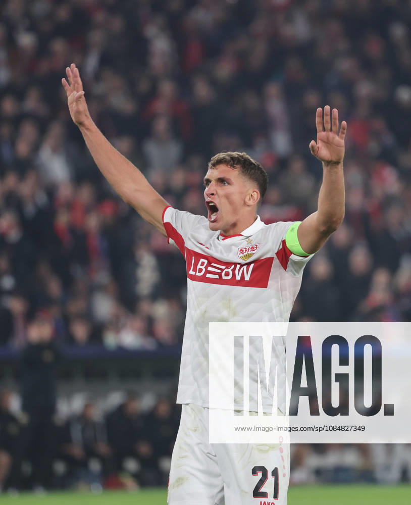 Stuttgart, Soccer, UEFA Champions League, VfB Stuttgart vs. Atlético Madrid, Grischa Prömel, VfB