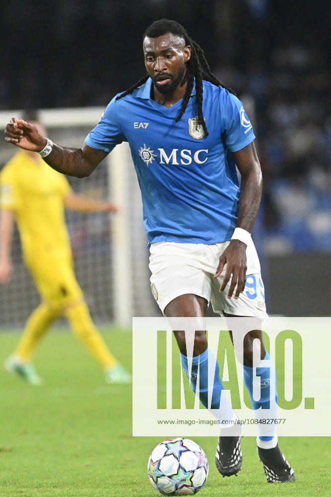 SOCCER - UEFA Champions League - SSC Napoli vs. Bodo Glimt Photo by IPA ABACAPRESS.COM89964807 - Andre-Frank Zambo Anguissa of SSC Napoli in action during the UEFA Champions League match between SSC Napoli and Bodo Glimt at the Diego Armando Maradona Stadium Naples Italy
