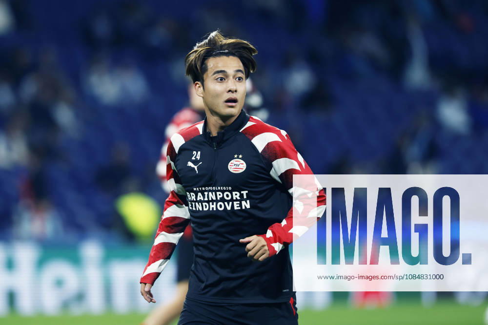 Kodai Sano (PSV), OCTOBER 20, 2026 - Football Soccer : UEFA Champions League match between FC Porto 0-1 PSV Eindhoven at Estadio Do Dragao in Porto, Portugal. Noxthirdxpartyxsales aflo_357709990 DAISUKExNakashimax