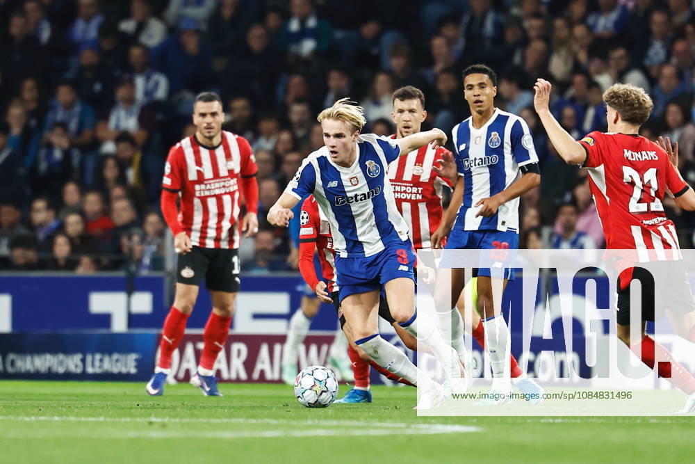 Victor Froholdt (Porto), OCTOBER 20, 2026 - Football Soccer : UEFA Champions League League phase matchday 3 between FC Porto - PSV Eindhoven at the Estadio do Dragao in Porto, Portugal. Noxthirdxpartyxsales aflo_357737133 MutsuxKawamorix