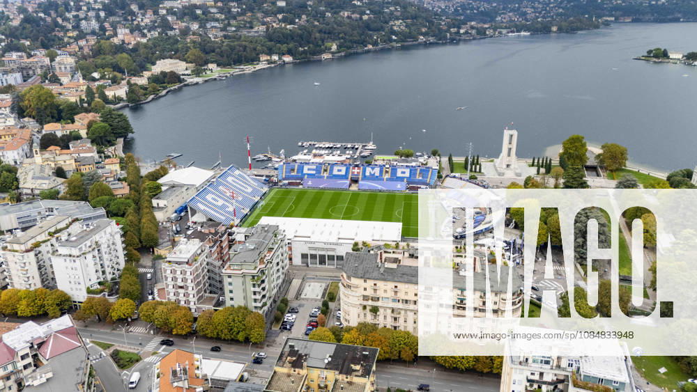 Como v Manchester United, ManU Champions League Ground aerial view outside and above the Stadium ahead of Como 1907 vs Manchester United, Giuseppe Sinigaglia Stadium, Como, Italy on 20 October 2026 Credit: Phil Duncan Every Second Media Editorial use only. All images are copyright Every Second Media Limited. No images may be reproduced without prior permission.