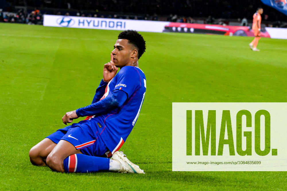 Joie des joueurs du Paris SG aprés le but de Desire Doue (Paris SG) - Match de Ligue Des Champions 2026-2027 (LDC) PSG - Barcelone (4-2) au Parc des Princes à Paris, le 20 octobre 2026. 2026-2027 Champions League (UCL) match: PSG vs. Barcelona (4–2) at the Parc des Princes in Paris, October 20, 2026. Paris France