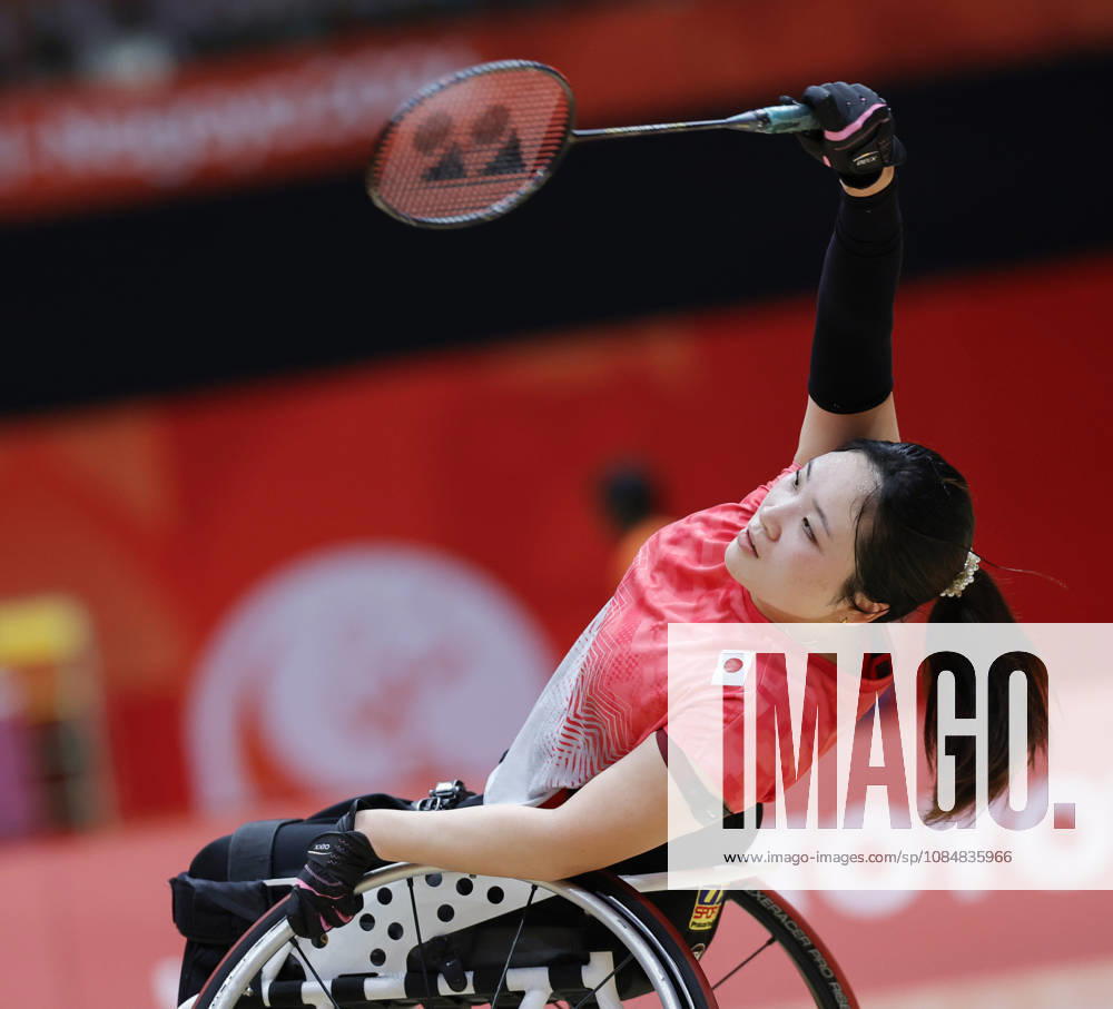 Sarina Satomi (JPN), OCTOBER 21, 2026 - Para Badminton : Women s Singles WH1 Group A during the Asian Para Games Aichi-Nagoya 2026 at Ichinomiya City Municipal Gymnasium in Ichinomiya, Japan. Noxthirdxpartyxsales aflo_357800589 HAYASHI,