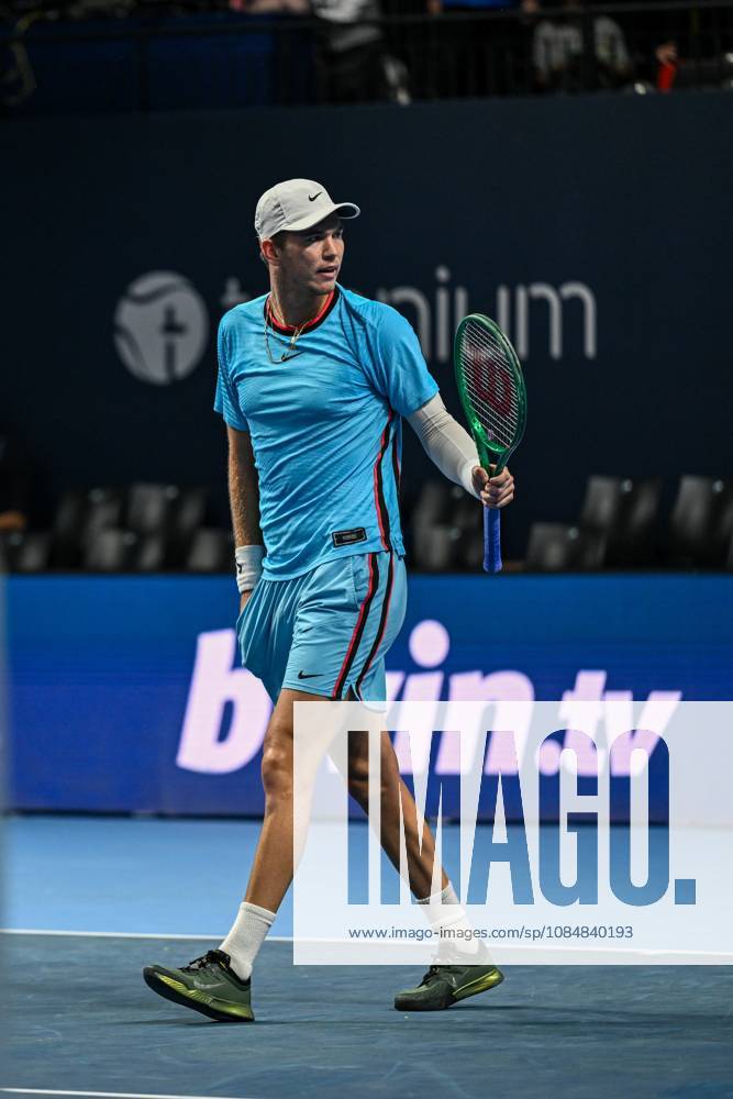 Martin Damm of the United States pictured in action during the European Open ATP, Tennis Herren tennis tournament in Brussels, on 21 October. This year s edition of the tournament is taking place from 17 to 25 October DAVIDxPINTENS x190474661x