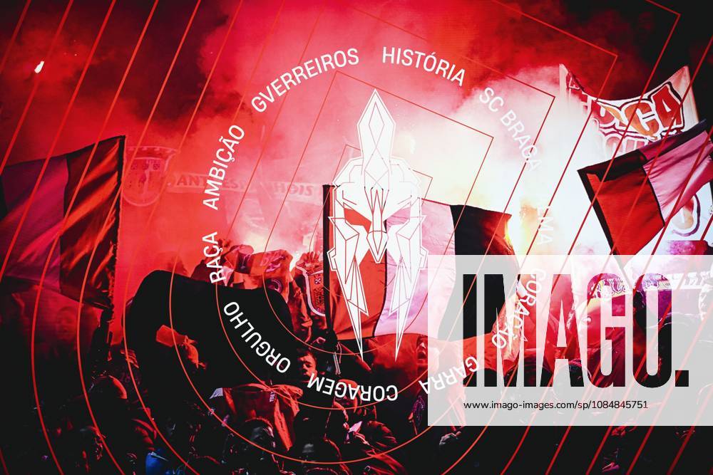 A supporters of SC Braga wall pictured ahead of a press conference, PK, Pressekonferenz of Belgian soccer team KAA Gent, Wednesday 21 October 2026 in Braga, Portugal. The team is preparing for the second match of the UEFA Conference League league phase against Portuguese SC Braga tomorrow. TOM GOYVAERTS TomxGoyvaerts x190509535x