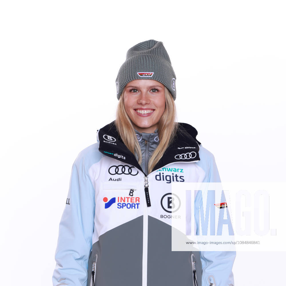 DSV German Ski Association Portraits Season 2026–27 Marie BOGNER, Alpine Skiing, Single Image, Cropped Single Shot, Portrait, Portrait, Portrait, DSV,German Ski Association Season 2026–2027 German Ski Association via SVEN SIMON Photo Agency Poolfoto SvenSimon Deutscher Skiverband ,